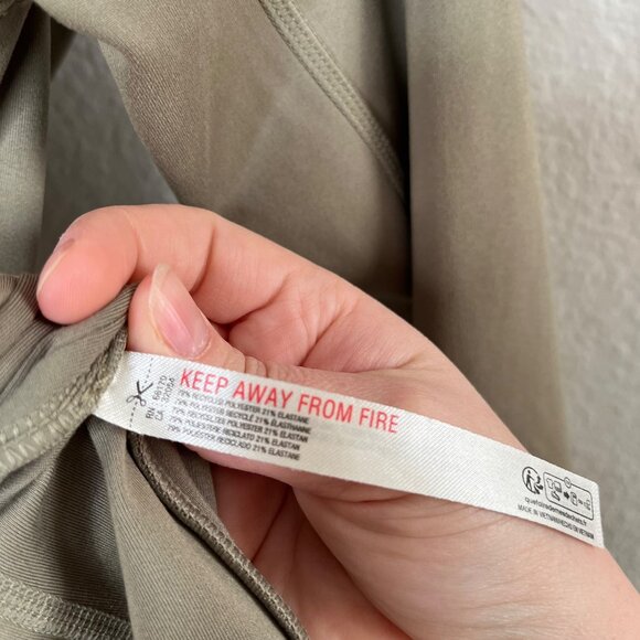 Free People Movement Olive Green Playin for Keeps Zip-Up Jacket XS - Picture 6 of 9